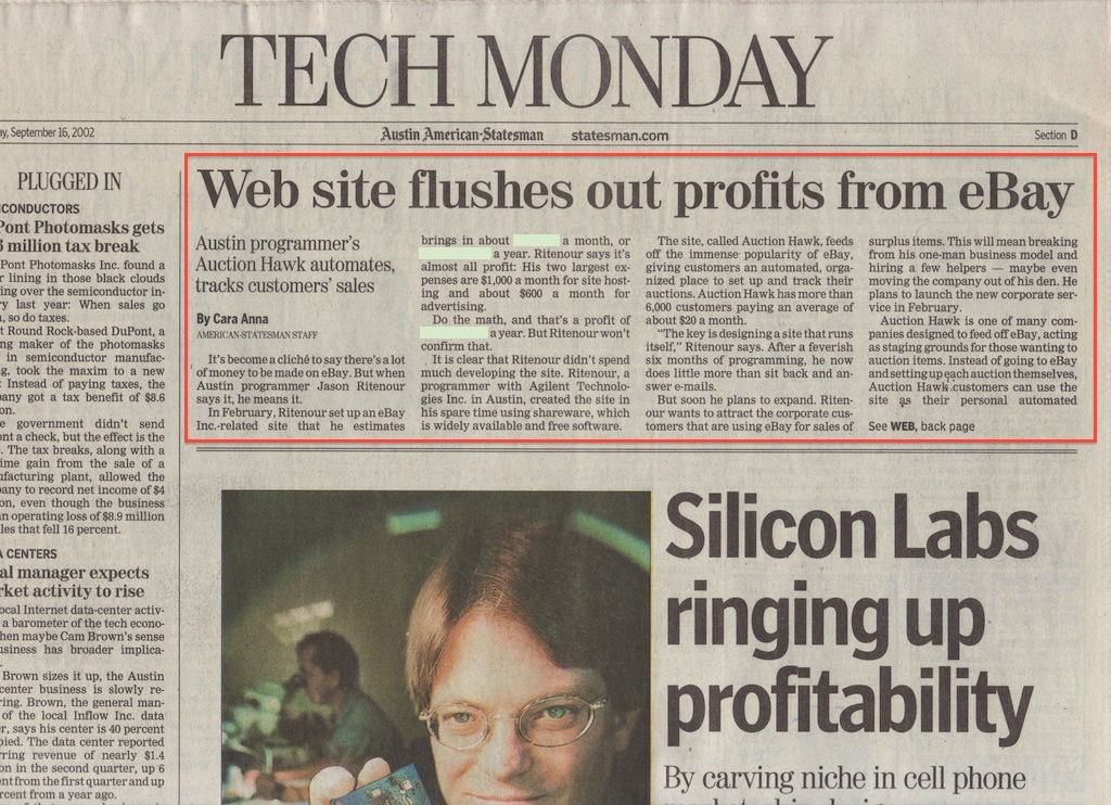 Austin Statesman Tech Monday feature